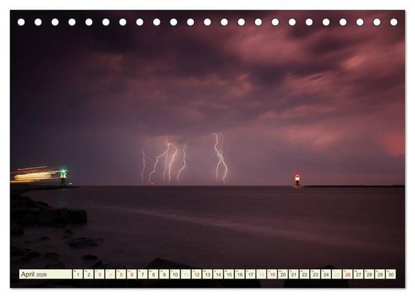 Produktbild: Ostsee - Impressionen (Tischkalender 2026 DIN A5 quer), CALVENDO Monatskalender