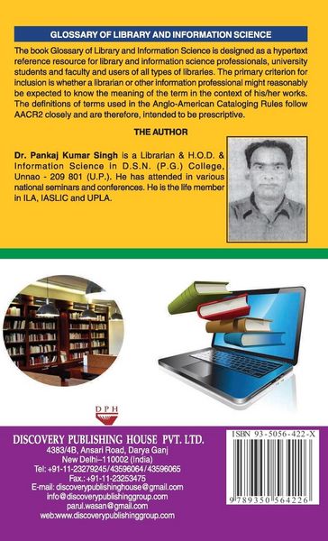 Produktbild: Glossary of Library and Information Science