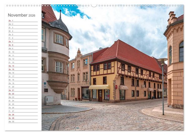 Produktbild: Stadtansichten Aschersleben (Wandkalender 2026 DIN A2 quer), CALVENDO Monatskalender