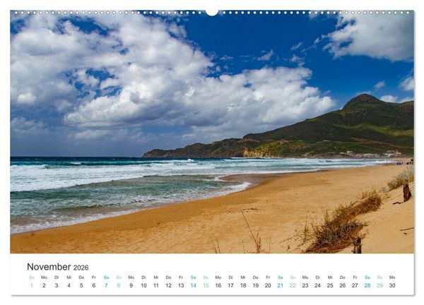 Produktbild: Sardinien - Impressionen Einer Mittelmeerperle (hochwertiger Premium Wandkalender 2026 DIN A2 quer), Kunstdruck in Hochglanz