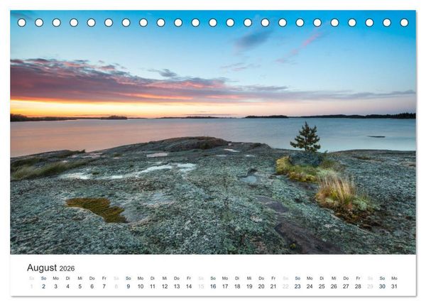 Produktbild: &Aring;land Inseln: Sch&auml;rengarten der Ostsee (Tischkalender 2026 DIN A5 quer), CALVENDO Monatskalender