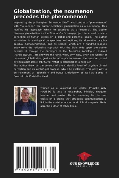 Produktbild: Globalization, the noumenon precedes the phenomenon