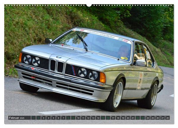 Produktbild: OLDTIMER BERGRENNEN - BMW Fahrzeuge (hochwertiger Premium Wandkalender 2025 DIN A2 quer), Kunstdruck in Hochglanz