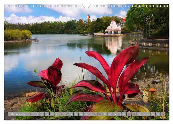 Produktbild: Mauritius A Tropical Paradise in The Indian Ocean (Wall Calendar 2026 DIN A3 landscape), CALVENDO 12 Month Wall Calendar