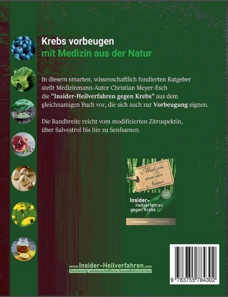 Produktbild: Krebs vorbeugen mit Medizin aus der Natur