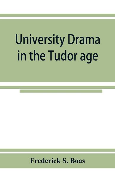 Produktbild: University drama in the Tudor age