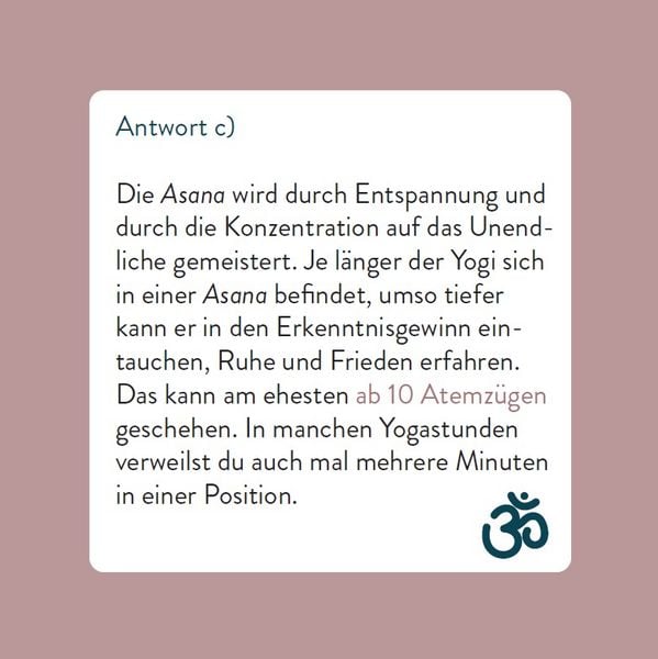Produktbild: Das Yoga-Quiz