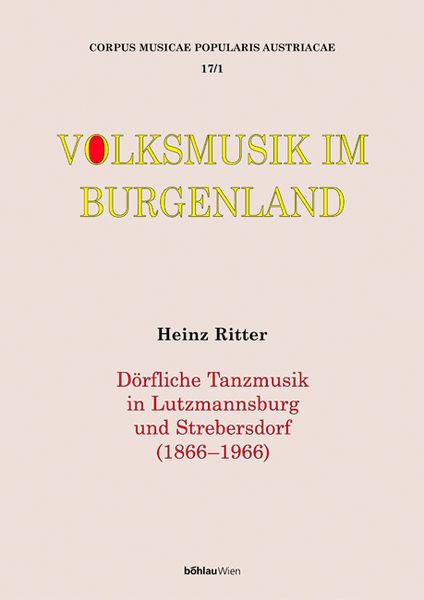 Produktbild: Corpus musicae popularis Austriacae - Volksmusik im Burgenland