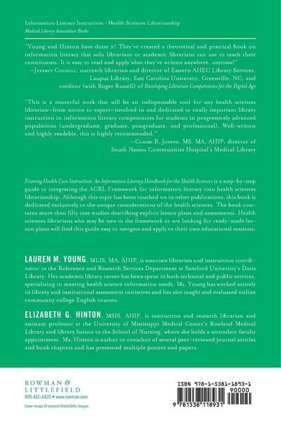 Produktbild: Framing Health Care Instruction