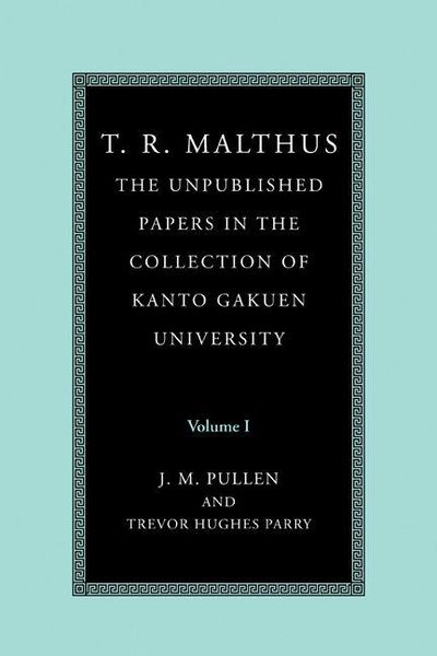 Produktbild: T. R. Malthus