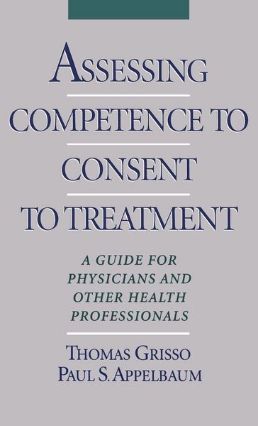 Produktbild: Assessing Competence to Consent to Treatment
