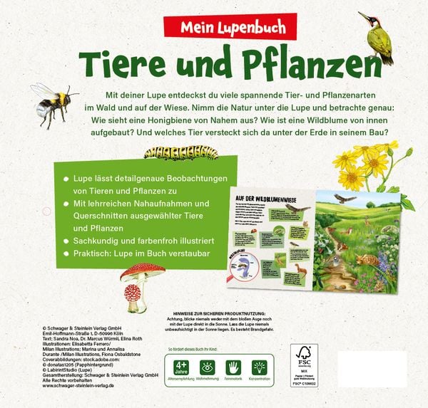 Produktbild: Mein Lupenbuch Tiere und Pflanzen