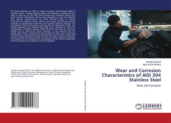 Produktbild: Wear and Corrosion Characteristics of AISI 304 Stainless Steel