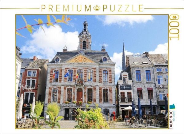 Produktbild: CALVENDO Puzzle Das belgische Huy in der Wallonie | 1000 Teile Lege-Gr&ouml;&szlig;e 64x48cm Foto-Puzzle f&uuml;r gl&uuml;ckliche Stunden