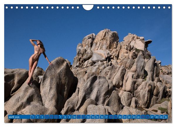 Produktbild: Sardaigne - Les paysages et le nu (Calendrier mural 2026 DIN A4 vertical), CALVENDO calendrier mensuel