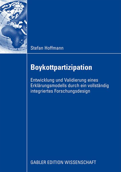 Boykottpartizipation, Taschenbuch von Stefan Hoffmann, Betriebswirtschaftlicher Verlag Gabler, 9783834914354