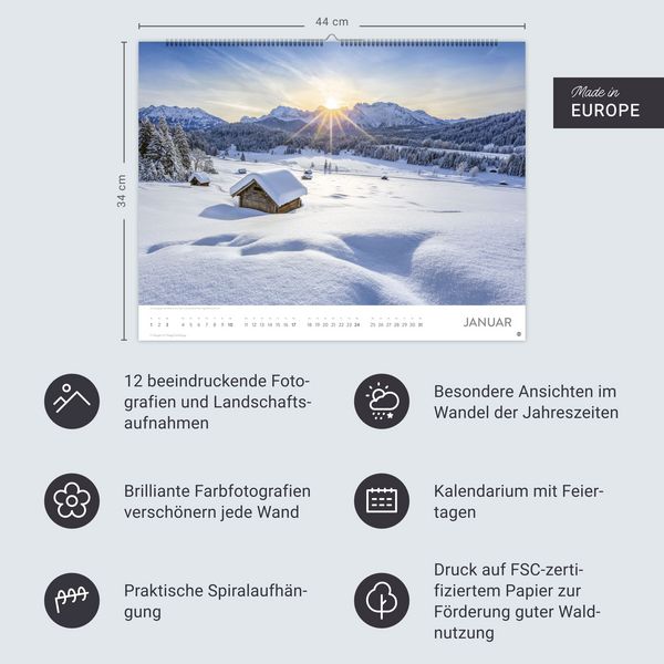 Produktbild: Sonnenzauber Posterkalender 2027