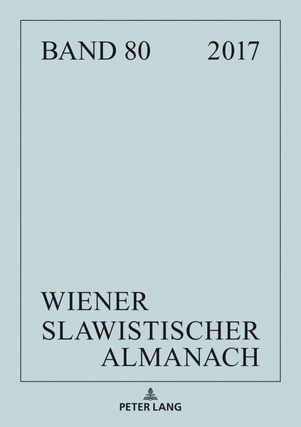 Wiener Slawistischer Almanach Band 80/2018