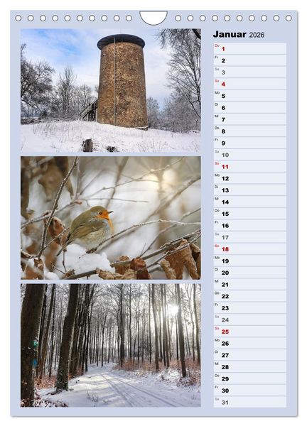 Produktbild: Hessisch Lichtenau (Wandkalender 2026 DIN A4 hoch), CALVENDO Monatskalender