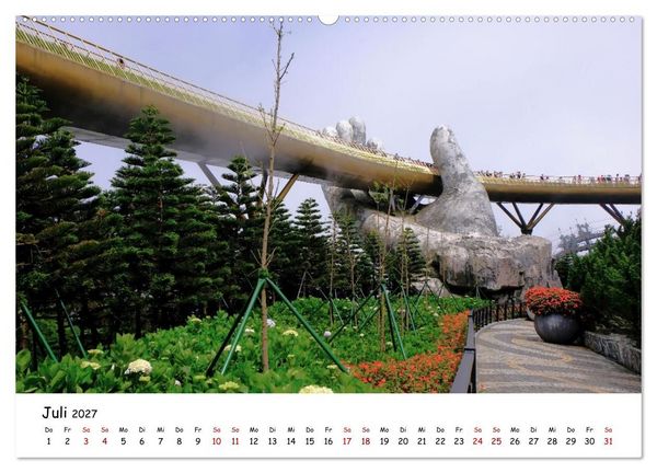 Produktbild: Vietnams verborgenes Paradies (hochwertiger Premium Wandkalender 2027 DIN A2 quer), Kunstdruck in Hochglanz