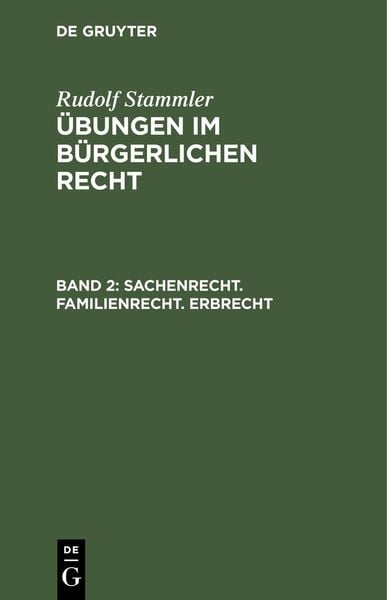 Produktbild: Sachenrecht. Familienrecht. Erbrecht