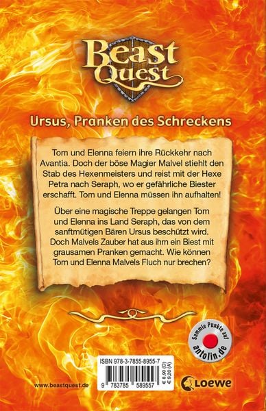 Produktbild: Ursus, Pranken des Schreckens / Beast Quest Bd. 49
