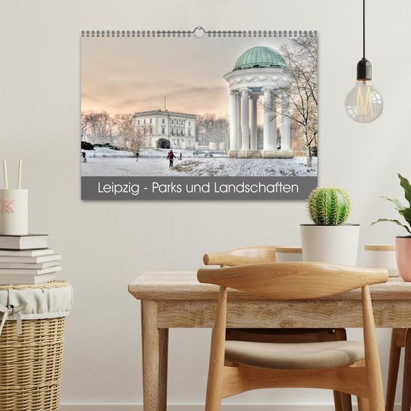 Produktbild: Leipzig - Parks und Landschaften (Wandkalender 2026 DIN A3 quer), CALVENDO Monatskalender