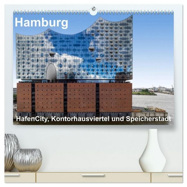 Produktbild: Hamburg. HafenCity, Kontorhausviertel und Speicherstadt. (hochwertiger Premium Wandkalender 2026 DIN A2 quer), Kunstdruck in Hochglanz
