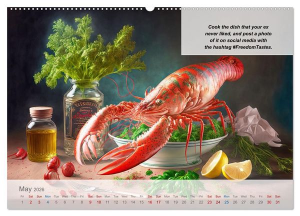 Produktbild: Positive new start after divorce (Wall Calendar 2026 DIN A2 landscape), CALVENDO 12 Month Wall Calendar