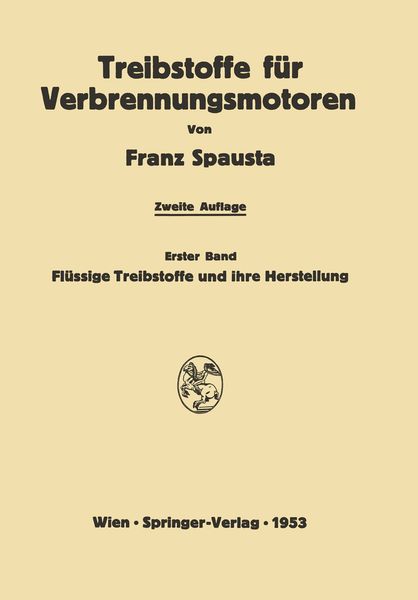 Produktbild: Treibstoffe f&uuml;r Verbrennungsmotoren
