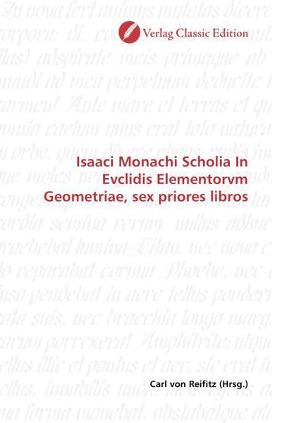 Produktbild: Isaaci Monachi Scholia In Evclidis Elementorvm Geometriae, s