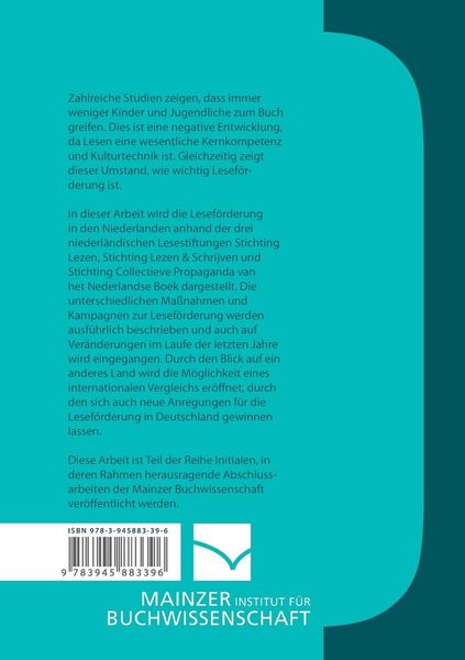 Produktbild: Lesef&ouml;rderung in den Niederlanden