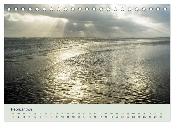 Produktbild: Fan&oslash; - Himmel, Hav og mere (Tischkalender 2026 DIN A5 quer), CALVENDO Monatskalender