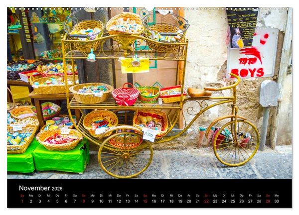 Produktbild: Vietri sul Mare an der Amalfik&uuml;ste (hochwertiger Premium Wandkalender 2026 DIN A2 quer), Kunstdruck in Hochglanz