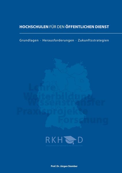 Produktbild: Hochschulen f&uuml;r den &ouml;ffentlichen Dienst