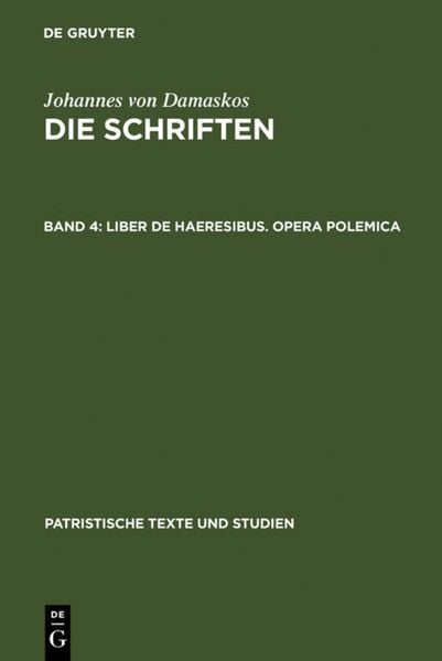 Produktbild: Liber de haeresibus. Opera polemica