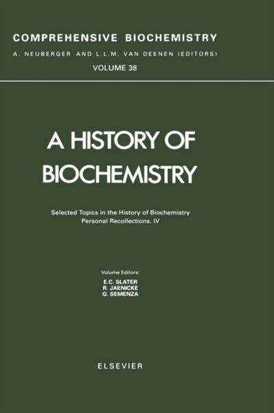 Produktbild: Selected Topics in the History of Biochemistry. Personal Recollections. IV