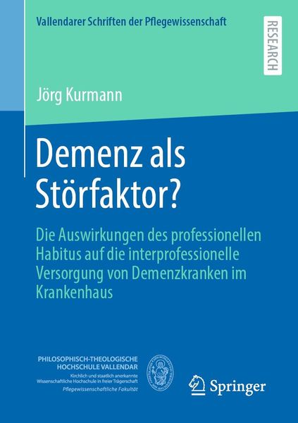Produktbild: Demenz als St&ouml;rfaktor?