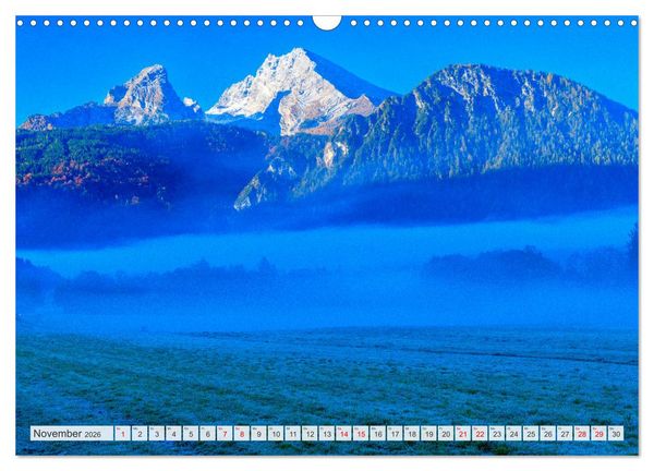 Produktbild: Urlaub im Berchtesgadener Land (Wandkalender 2026 DIN A3 quer), CALVENDO Monatskalender