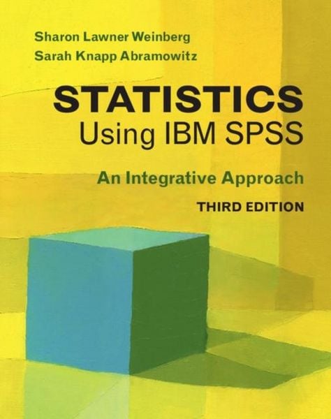 Produktbild: Statistics Using IBM SPSS