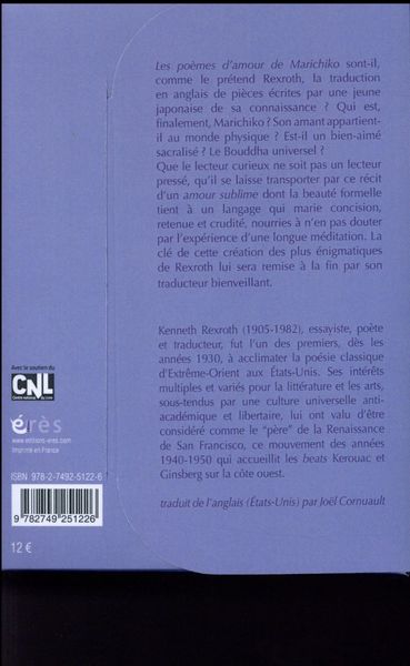 Produktbild: Les po&egrave;mes d'amour de Marichiko
