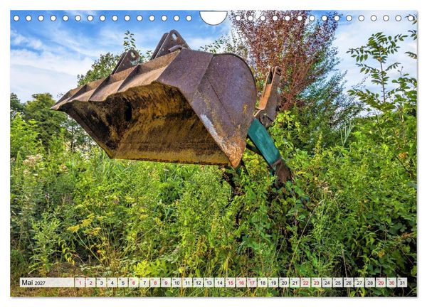 Produktbild: Landmaschinen im Dornr&ouml;schenschlaf (Wandkalender 2027 DIN A4 quer), CALVENDO Monatskalender