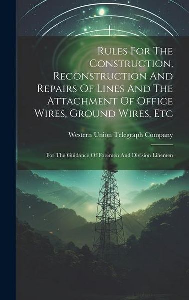 Produktbild: Rules For The Construction, Reconstruction And Repairs Of Lines And The Attachment Of Office Wires, Ground Wires, Etc: For The Guidance Of Foremen And