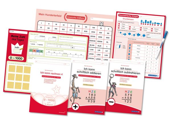 Produktbild: Meine Lernbox 3 - Mathematik - Fit f&uuml;r das 3. Schuljahr