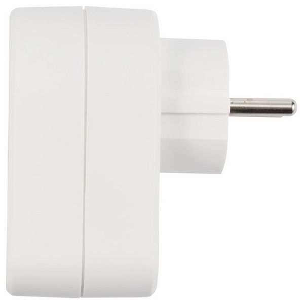 Produktbild: Sygonix SY-6713236 Zwischensteckdose mit USB Wei&szlig;