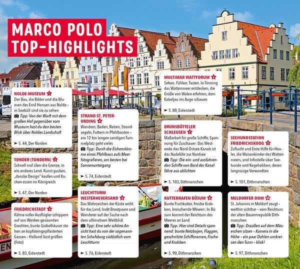 Produktbild: MARCO POLO Reisef&uuml;hrer Nordseek&uuml;ste Schleswig-Holstein