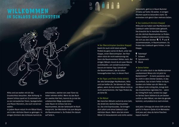 Produktbild: Escape-Buch f&uuml;r Grundschulkinder: Escape Challenge: Gefangen im Gruselschloss
