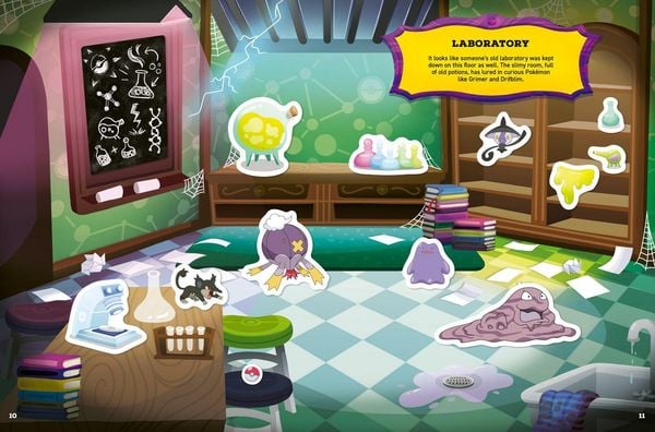 Produktbild: POKMON HALLOWEEN STICKER PB