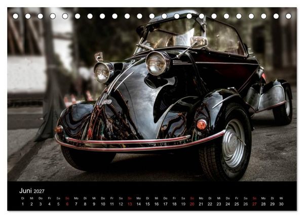 Produktbild: Faszination Oldtimer und Autolegenden (Tischkalender 2027 DIN A5 quer), CALVENDO Monatskalender
