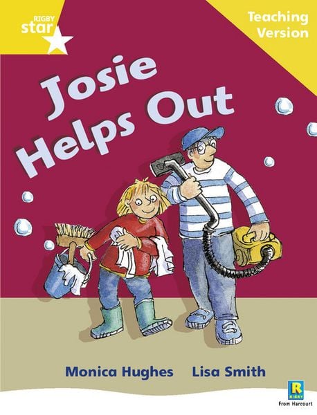 Produktbild: Rigby Star Phonic Guided Reading Yellow Level: Josie Helps Out Teaching Version
